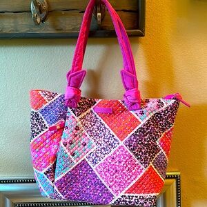 Vera Bradley Hadley Satchel in Modern Medley